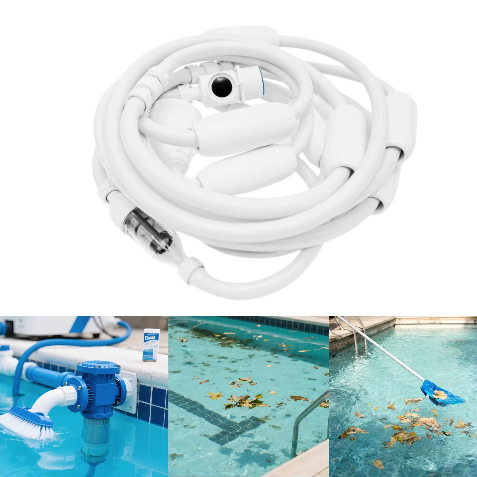 Mangueras de alimentación para limpieza de piscinas, repuesto - imagen 4
