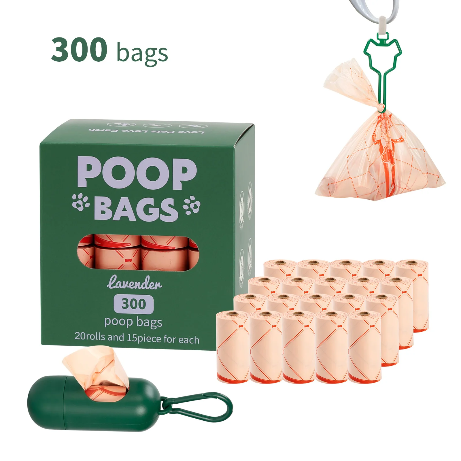 Dispensador de bolsas para excrementos de perros y gatos - imagen 4