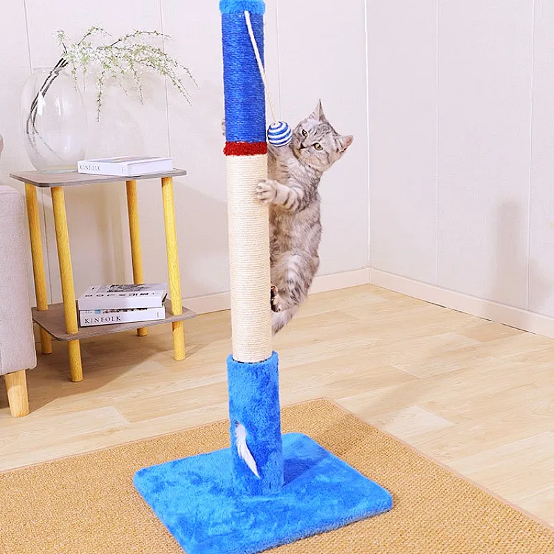 Rascador para gatos de sisal – Torre y protector de sofá - imagen 3