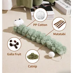 Almohada de peluche con hierba gatera para gatitos
