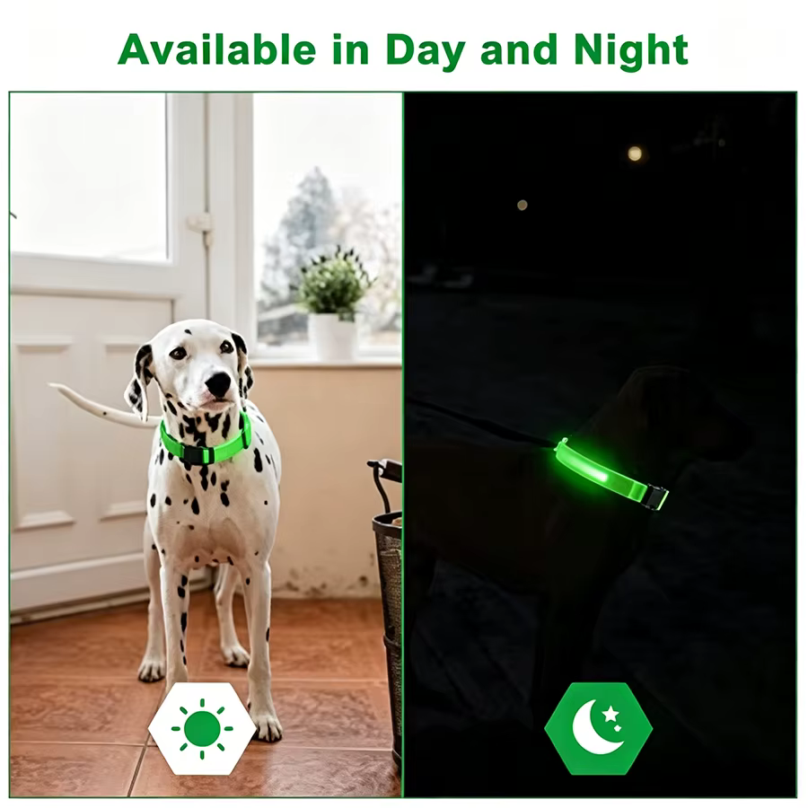 Ajuste del collar luminoso