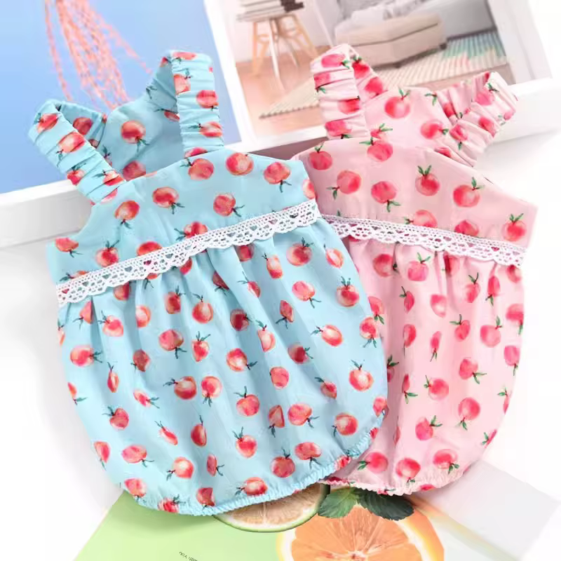 Vestido de verano para perros pequeños – Tipo princesa