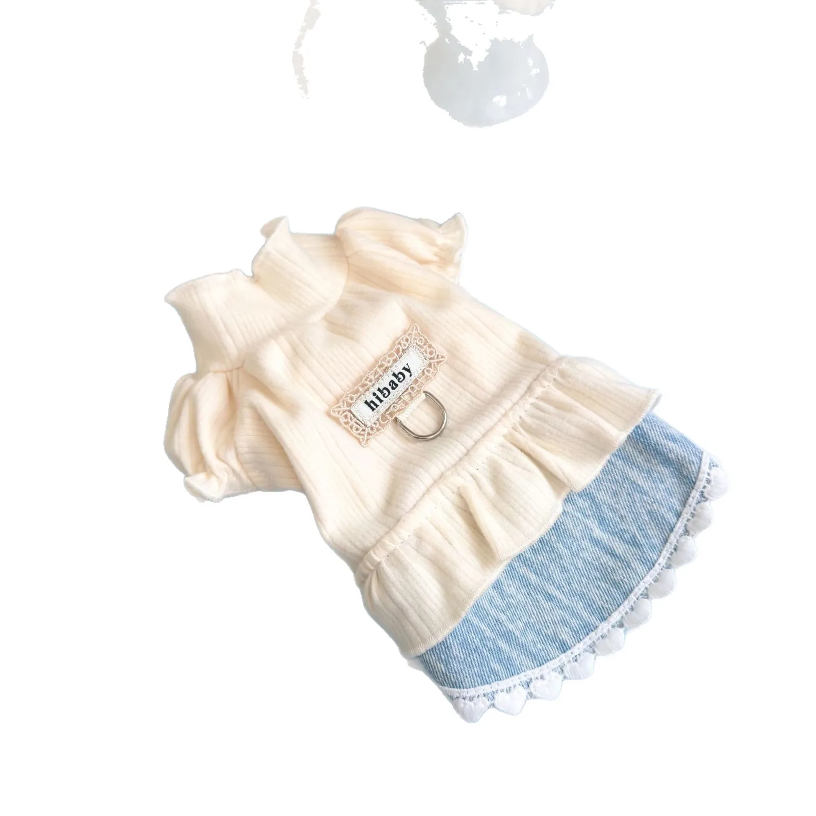Vestido grueso invierno manga abullonada para gatos y perros pequeños - imagen 4