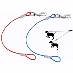 Correa extensible resistente a mordidas para perros – Acero inoxidable