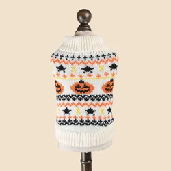 Suéter cuello alto para perros y gatos pequeños – Abrigadora prenda de otoño e invierno