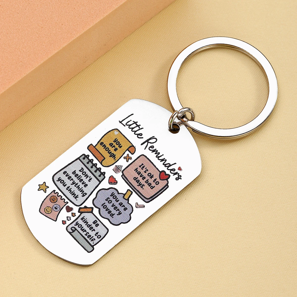 Llavero motivador Eres Suficiente como regalo inspirador - imagen 3