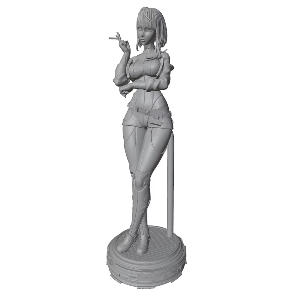 Figura GK Resina 1/24 Chica Sexy 75mm – Miniatura DIY Sin Pintar - imagen 5