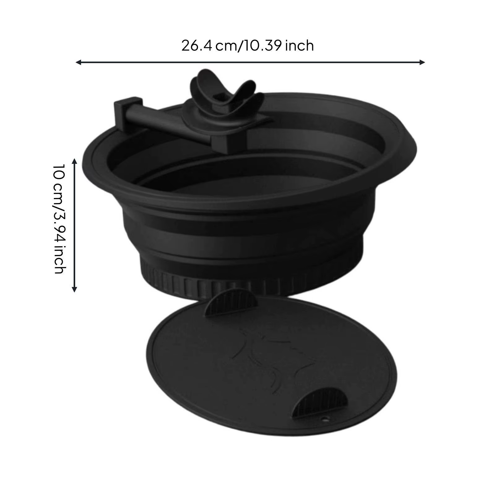 Tazón de Silicona Plegable para Lavar Gatos y Perros – Lavabo Portátil - imagen 3