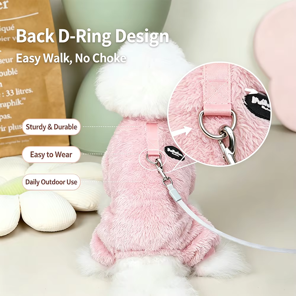 Suéter forro polar mini para perros – Chihuahua, Yorkie, Pug - imagen 4