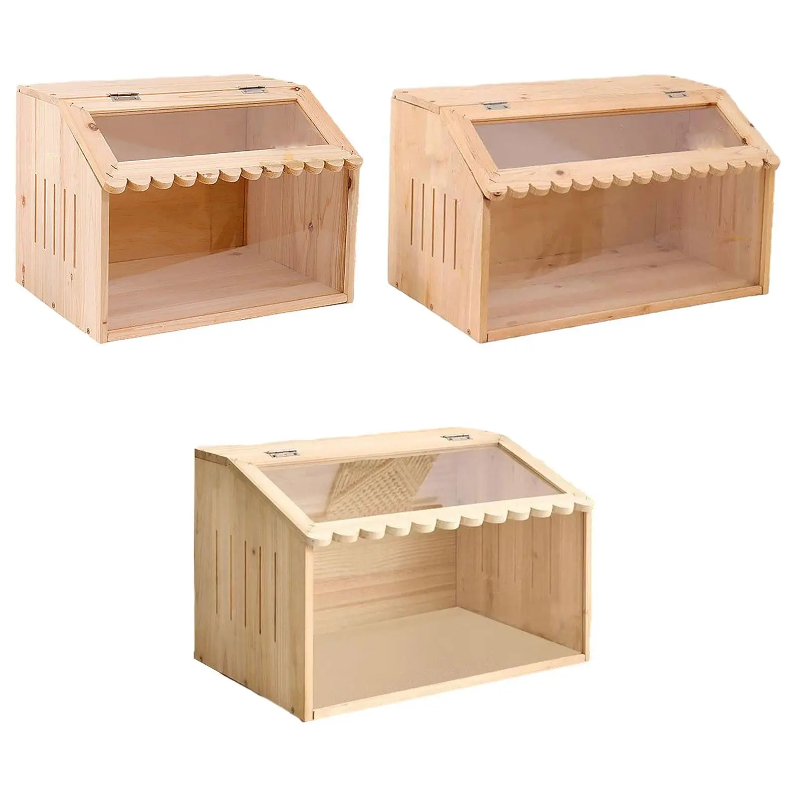 Detalle del interior amplio y la estructura de madera