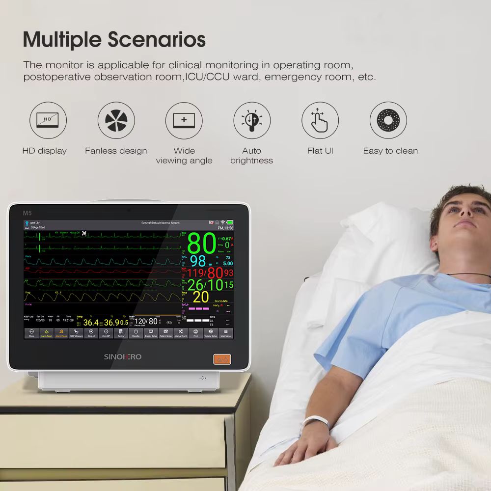 Módulos extraíbles del monitor multiparámetros