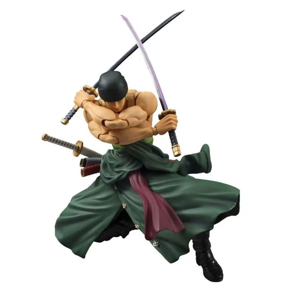 Figura Coleccionable Roronoa Zoro One Piece 18 cm – Estilo Anime para Decoración - imagen 5