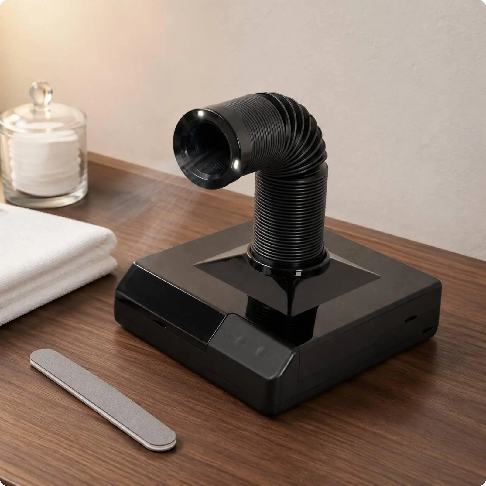 Aspiradora de Uñas con Luz LED y Colector de Polvo - imagen 4