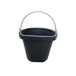 Cubo Alimentación Ganado Goma Flexible Cónico – para Agua y Piensos