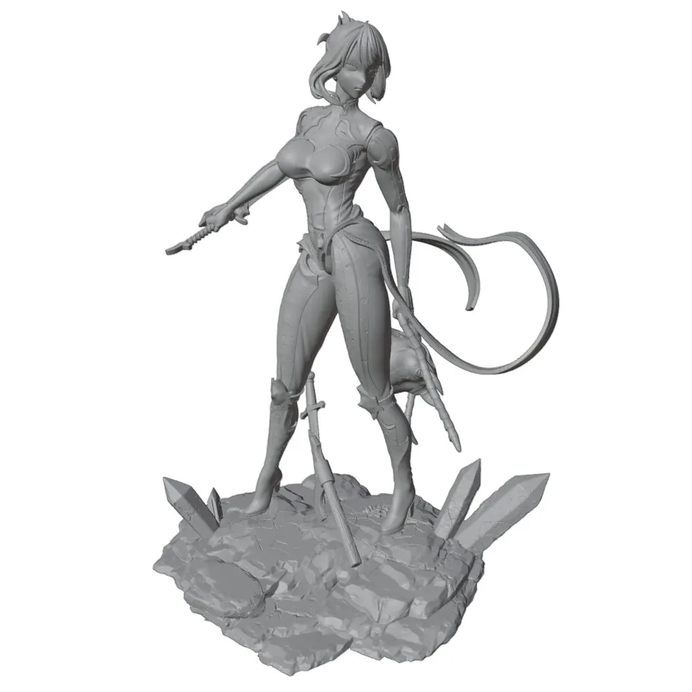 Figura 3D personaje anime DIY para decorar gatos y perros - imagen 4