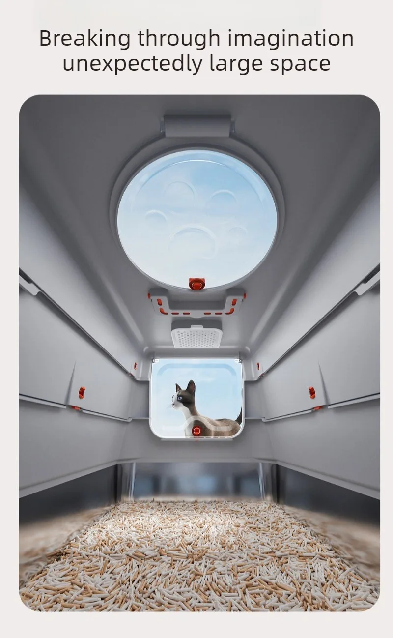 Arenero plegable listo para almacenar o transportar