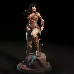 Figura de Resina Samurai Sexy 75 mm – Estatua Coleccionable para Decoración