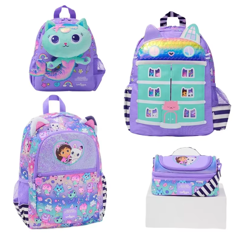 Mochila escolar clásica Gabby Dollhouse – bolsa para el almuerzo