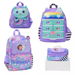 Mochila escolar clásica Gabby Dollhouse – bolsa para el almuerzo