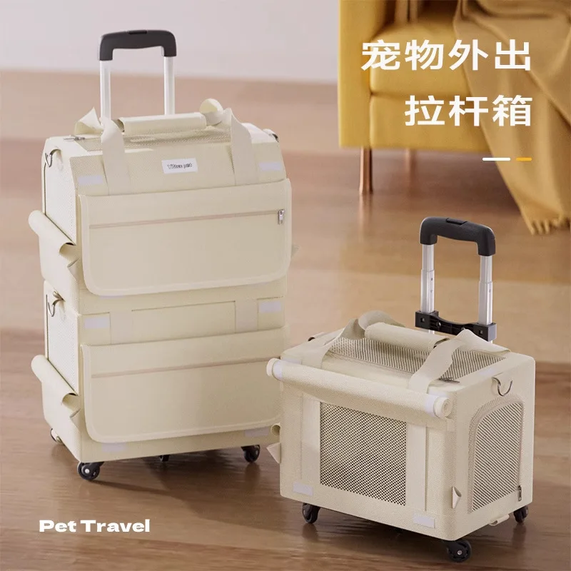 Bolsa de transporte para gatos gran capacidad, maleta y mochila - imagen 2