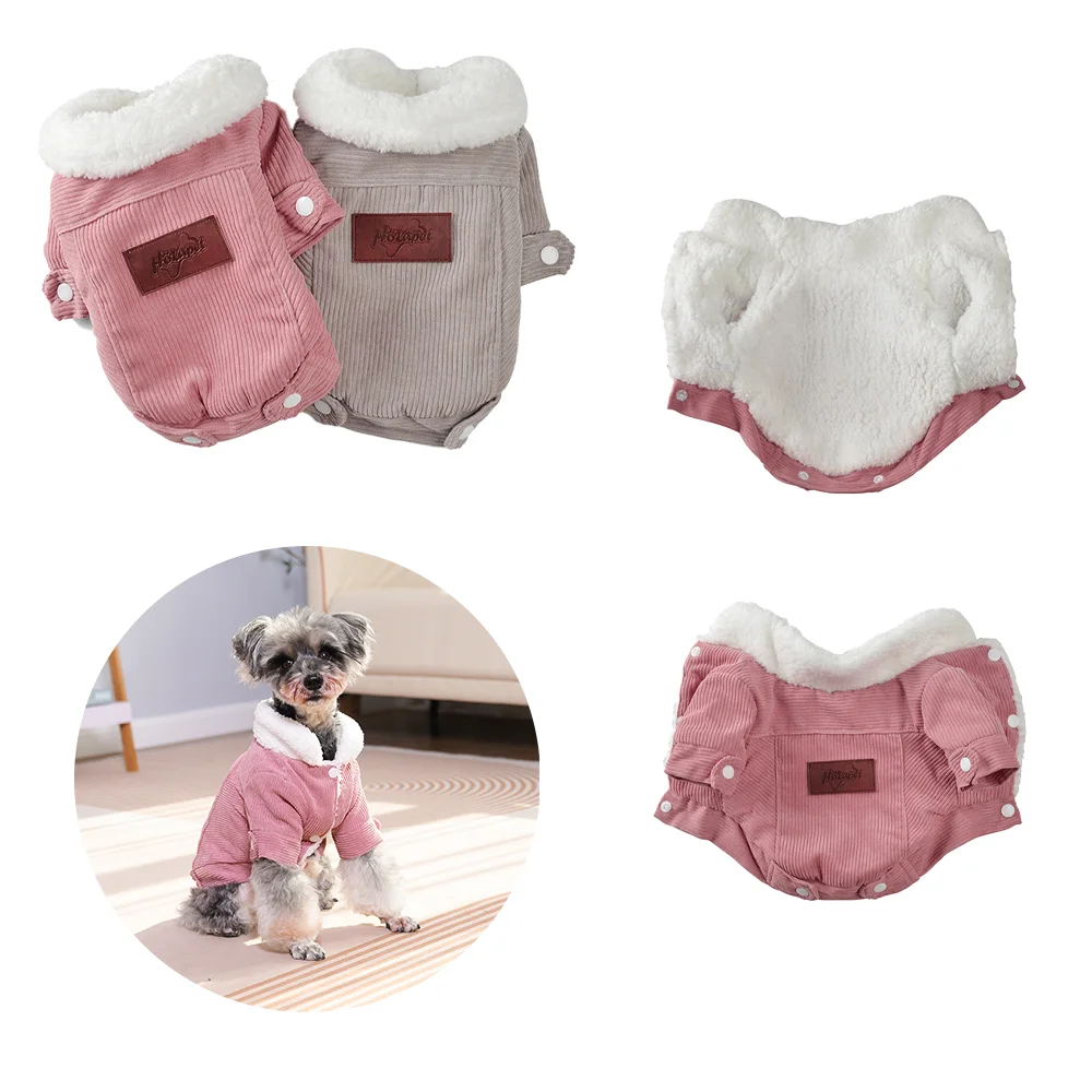 Parka cálida para perros pequeños y gatos – Chaqueta invierno para Schnauzer - imagen 5