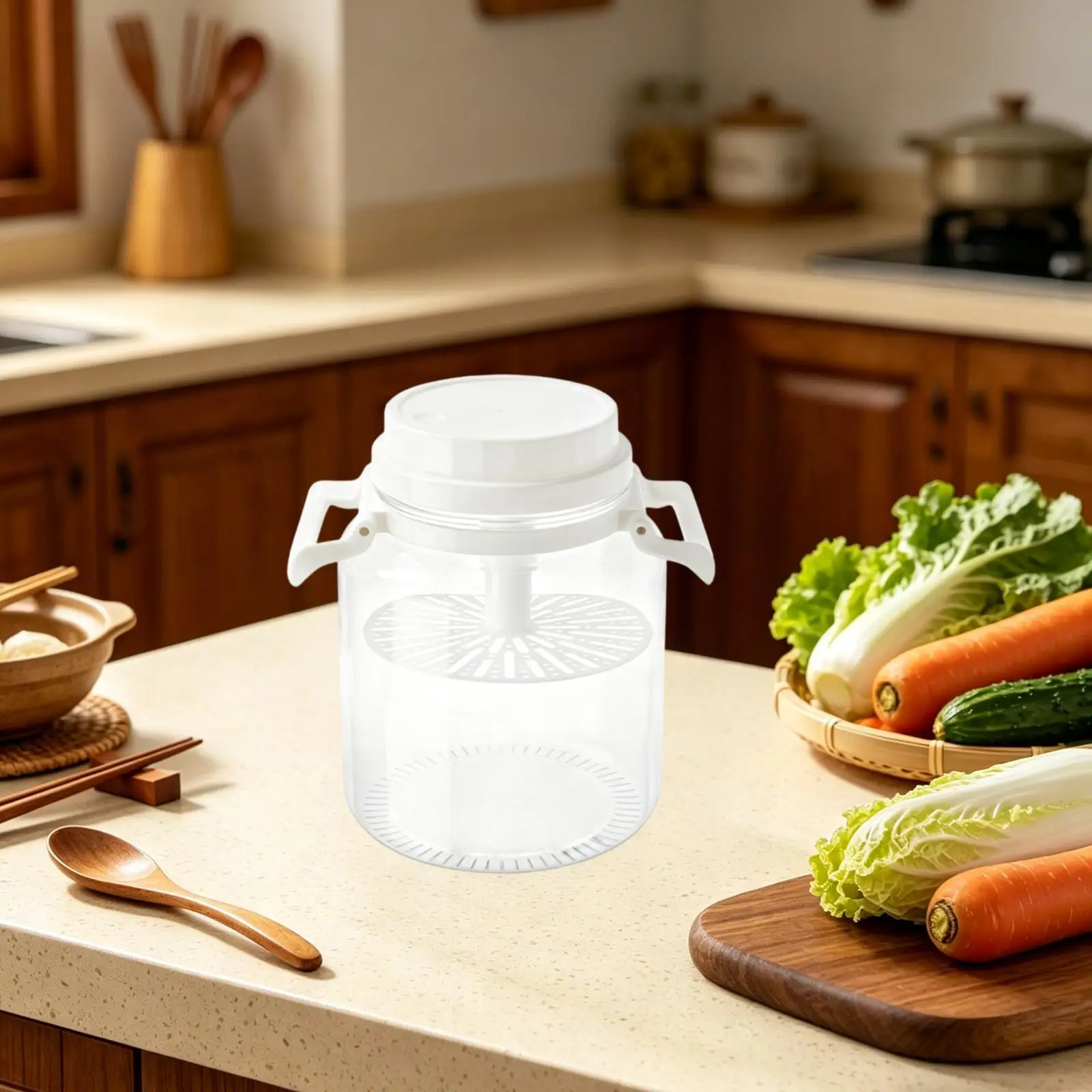 Recipiente hermético para alimentos de cocina, a prueba de fugas - imagen 3