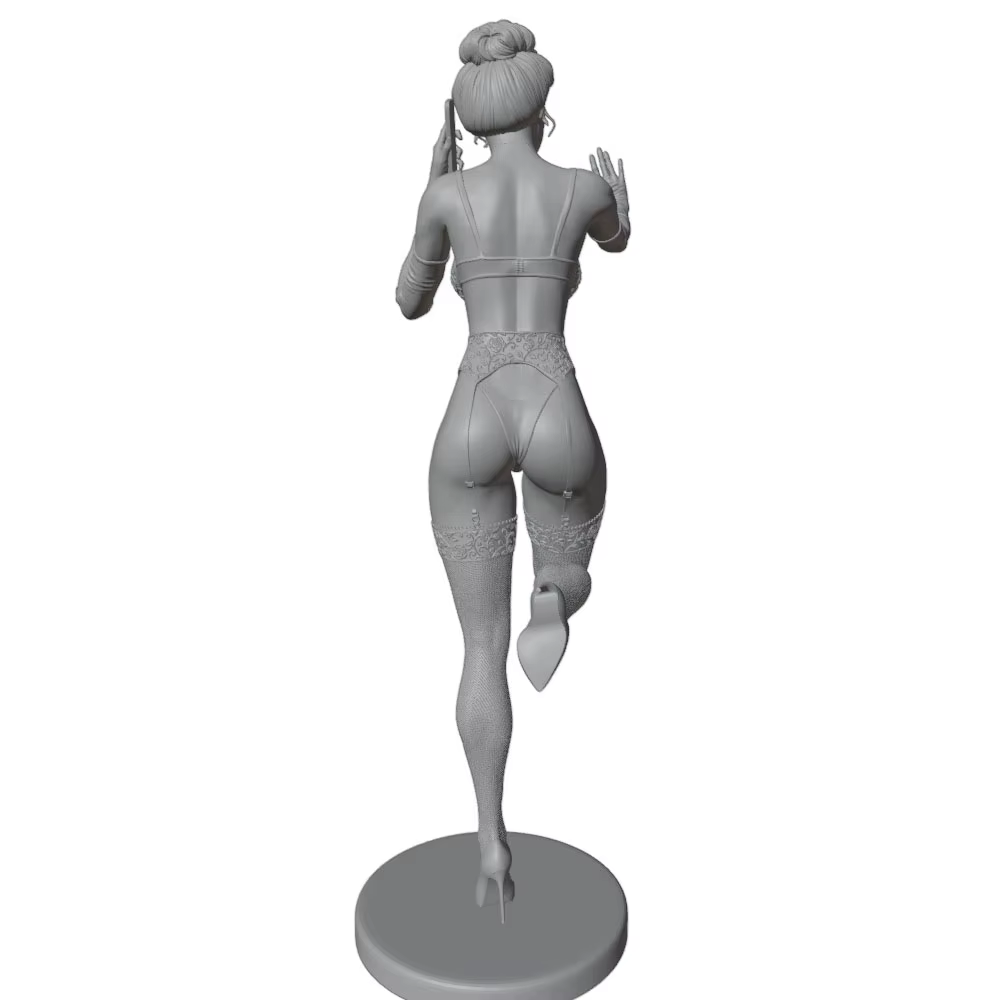 Miniatura GK impresa en 3D: modelo gris sin montar ni pintar - imagen 5