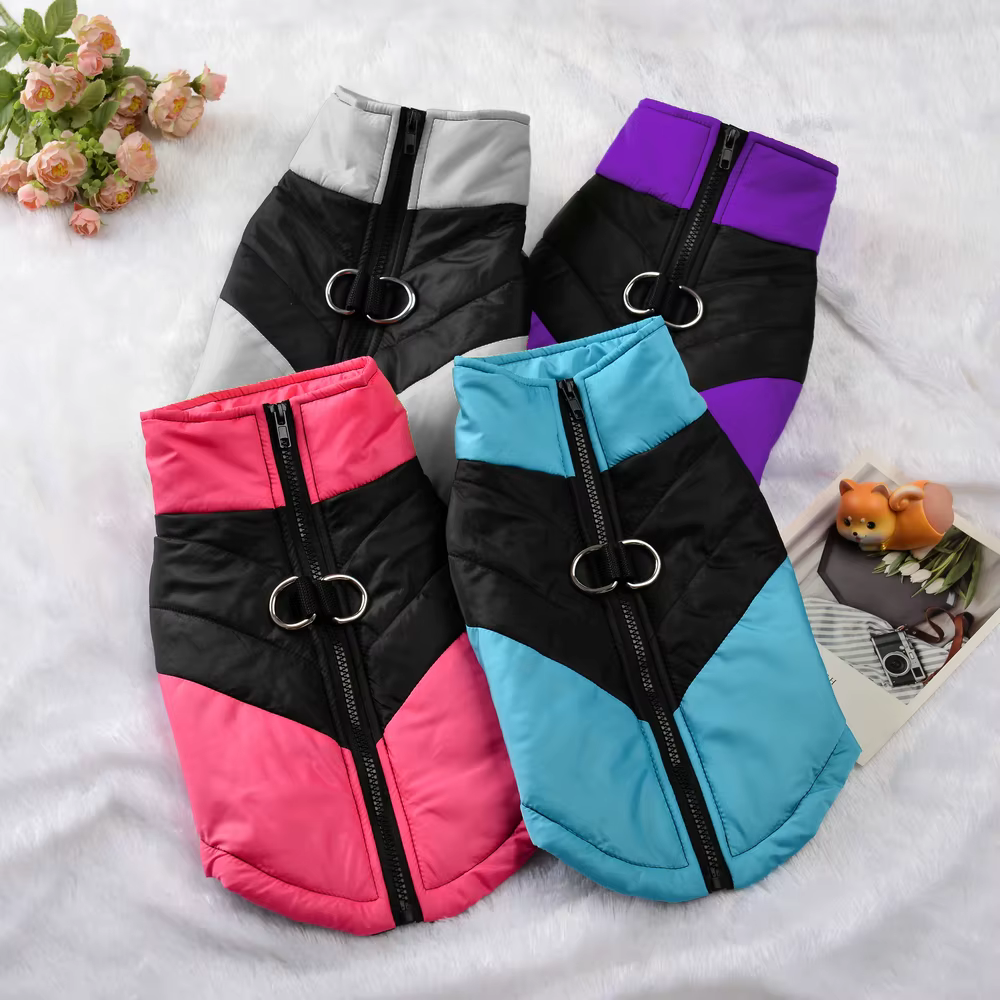 Abrigo impermeable de invierno para perros pequeños y gatos - imagen 3