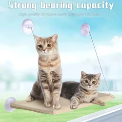 Hamaca colgante para gatos de invierno con ventosas, fácil instalar
