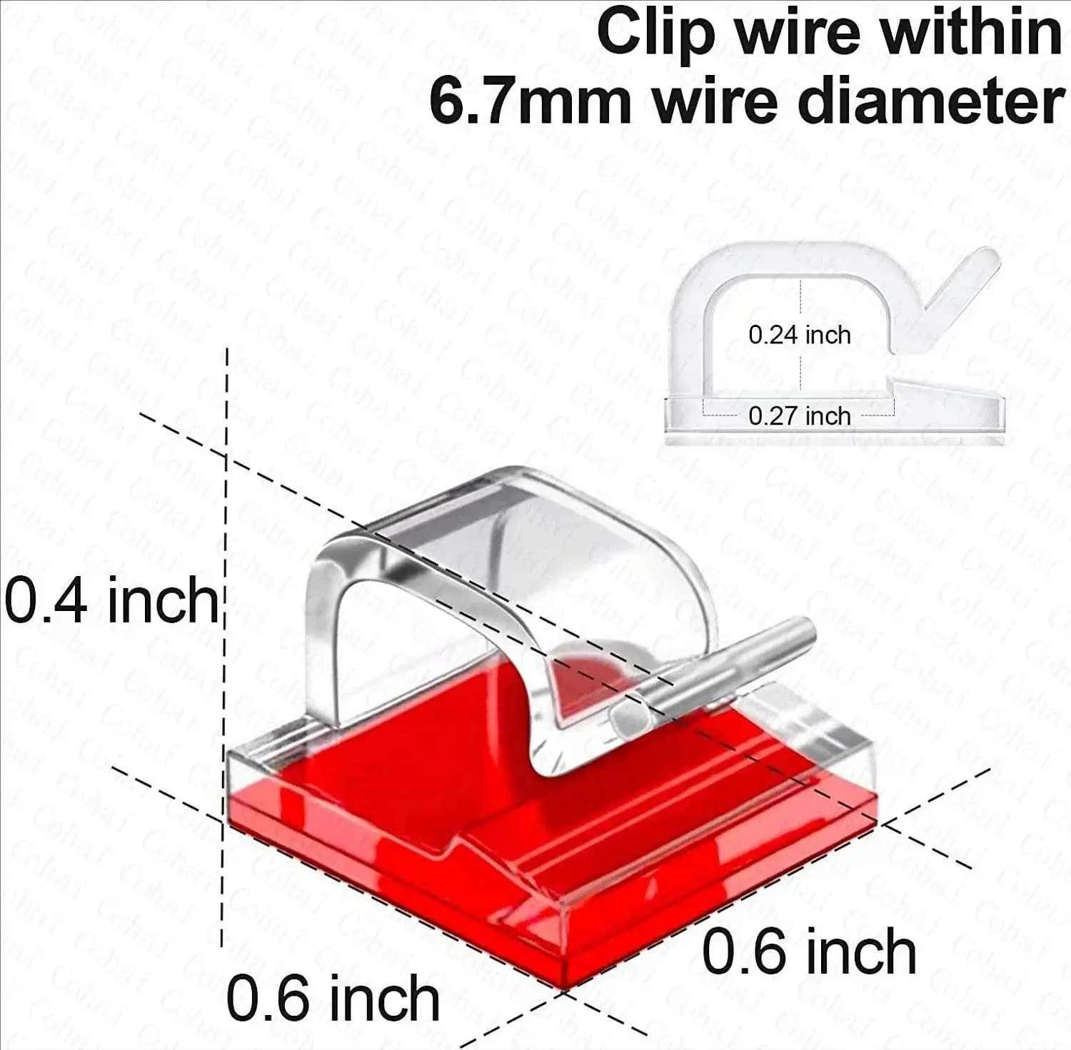 Soporte de cables para trayectos cortos y largos