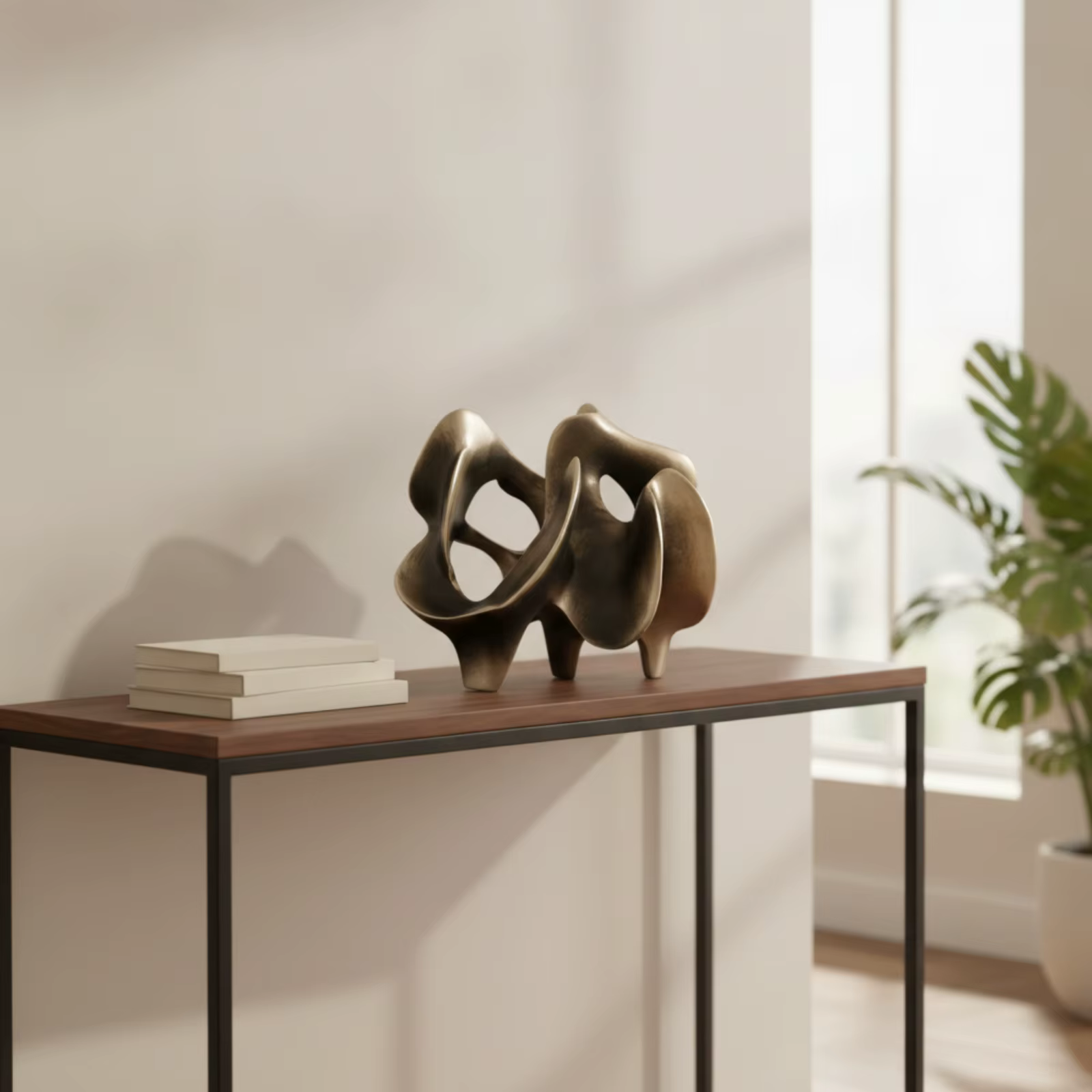 Figura geométrica de gato – Adorno estilo nórdico para salón - imagen 4
