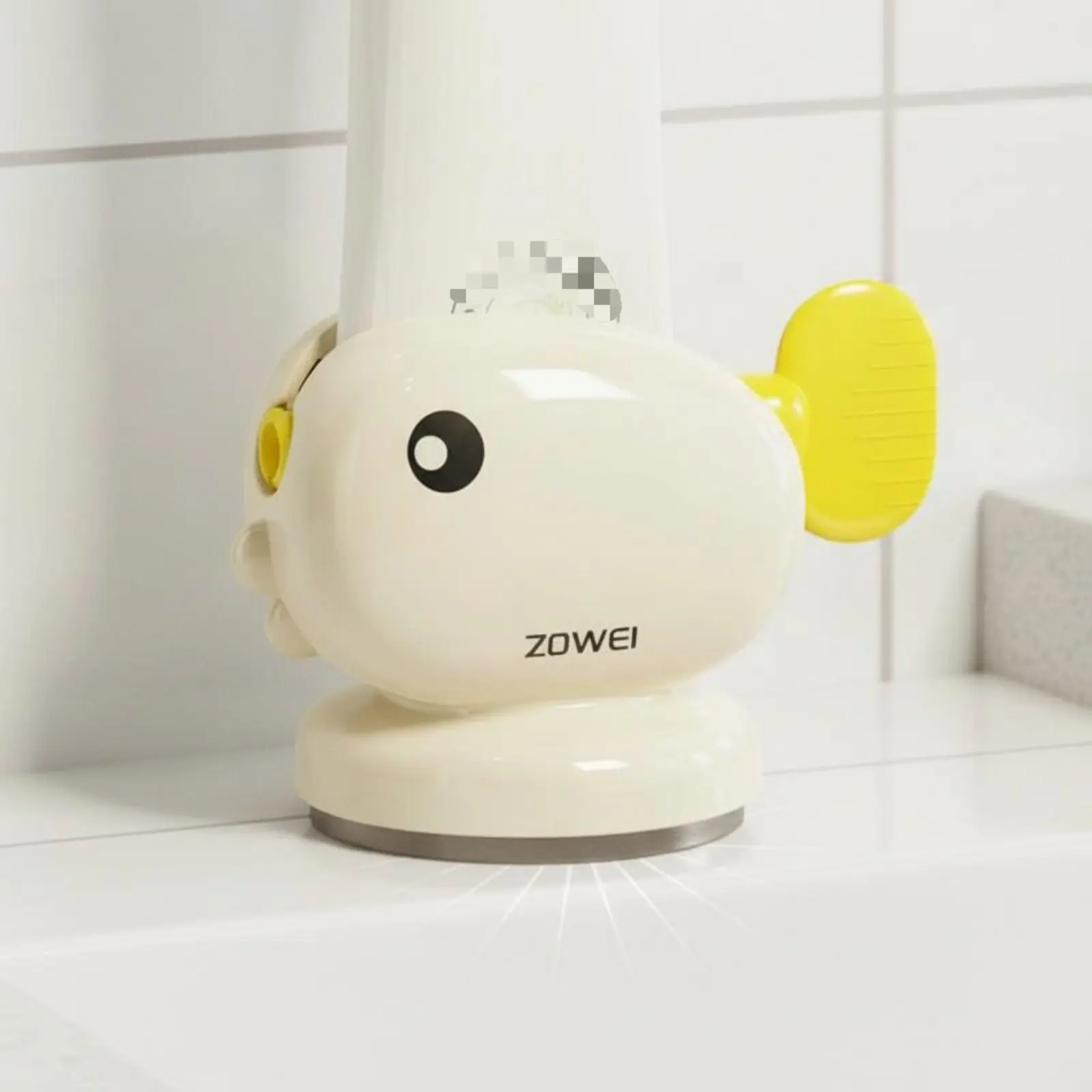 Soporte de pared para pasta dental con dispensador infantil