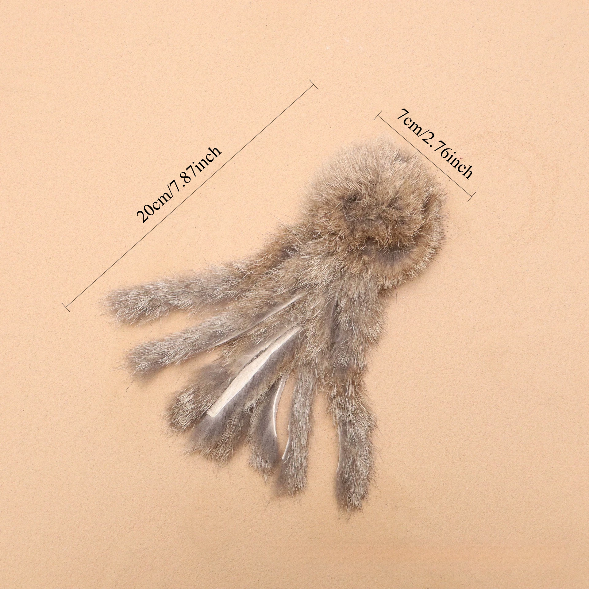 Varitas de juguete para gatos con bolas de peluche y cabezas - imagen 3