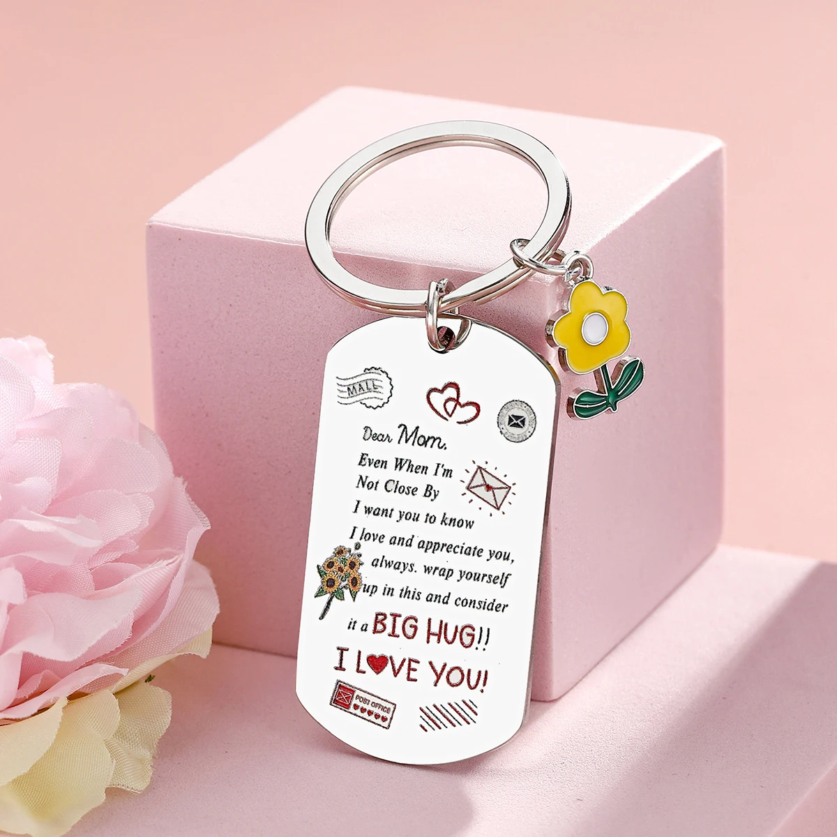 Llavero regalo para mamá con frase: Recuerda que te quiero - imagen 4
