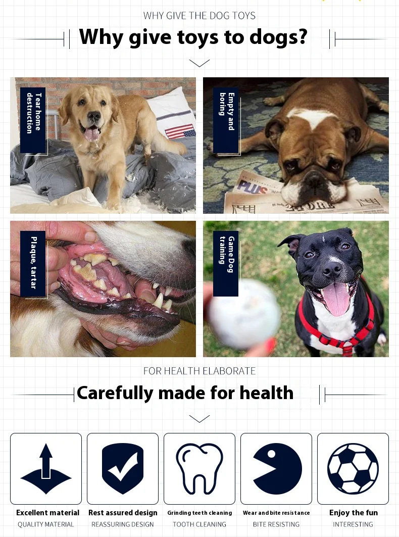 Primer plano del juguete de látex para perros
