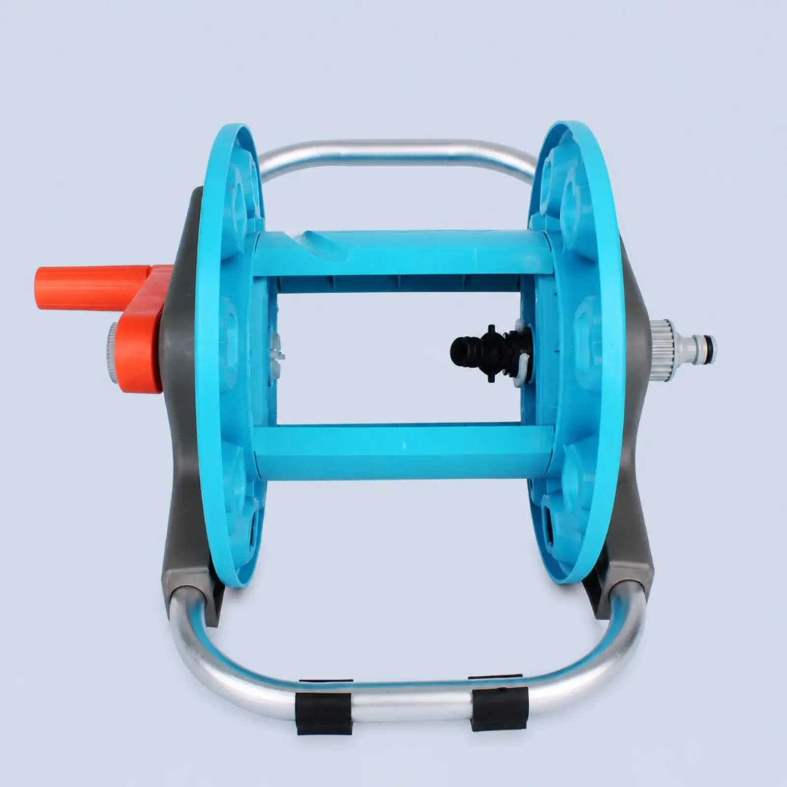 Carrete para mangueras portátil con asa – Compacto para jardín - imagen 3