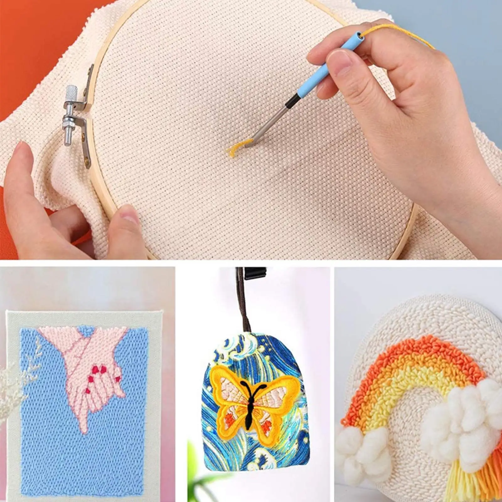 Kit de Agujas de Bordar con Accesorios para Manualidades - imagen 3
