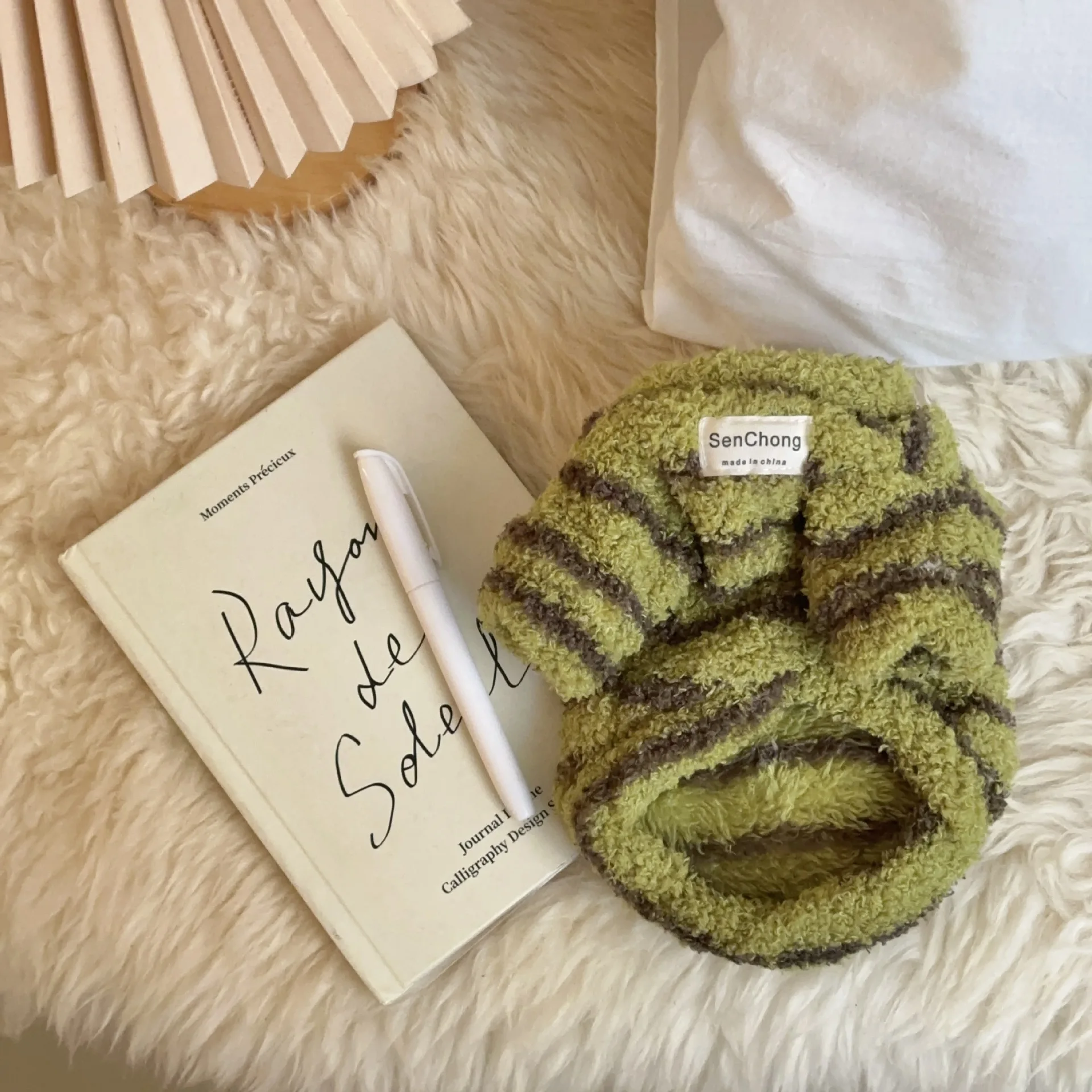 Jersey a Rayas para Perros Pequeños – Suéter Cálido de Felpa para Invierno - imagen 5