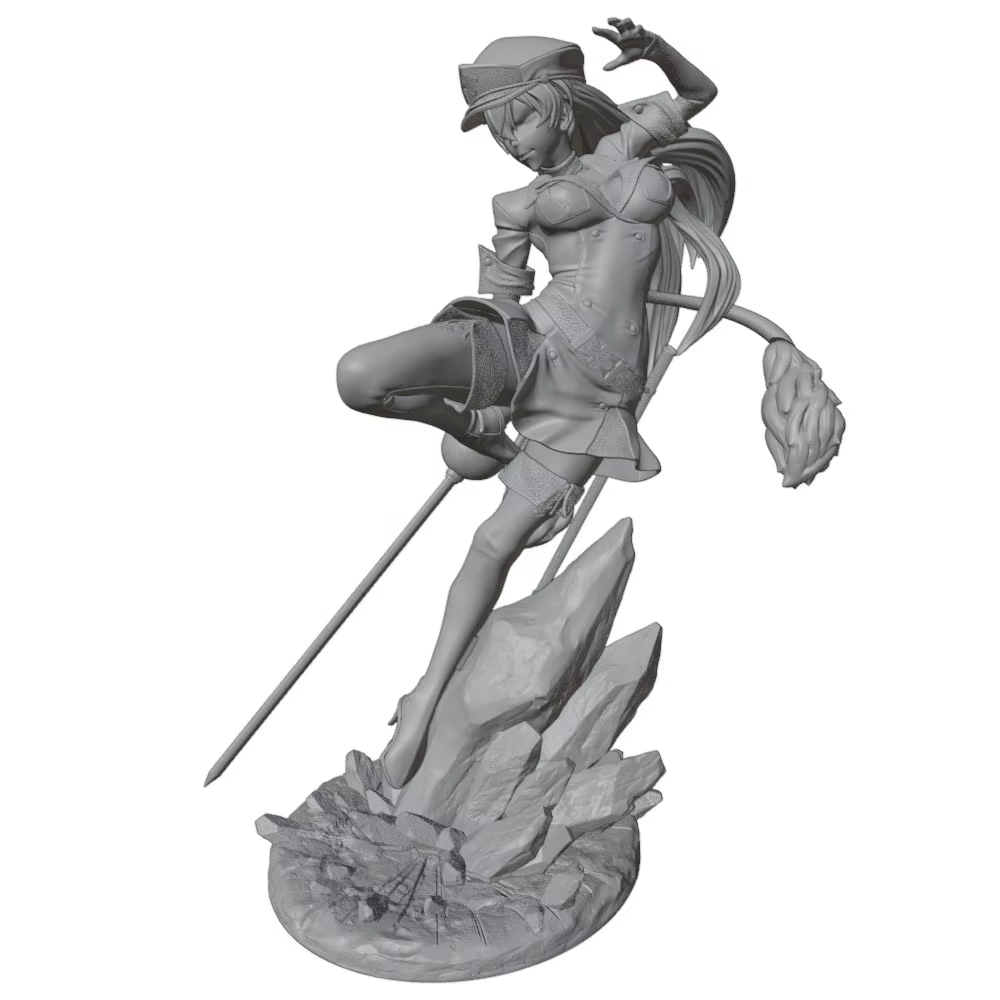 Estatua de personaje anime en miniatura para gatos y perros - imagen 2