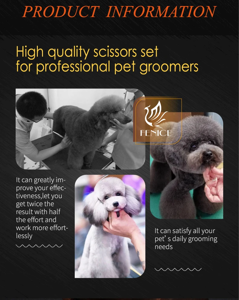 Ejemplo de uso en perro de pelo largo