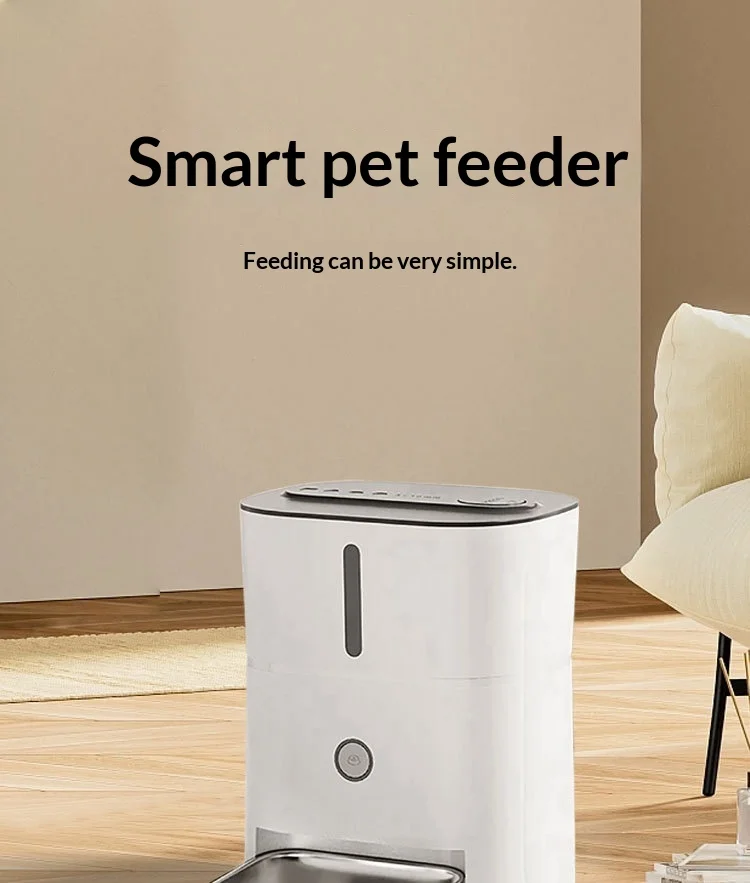 Comedero automático para perros y gatos con WiFi