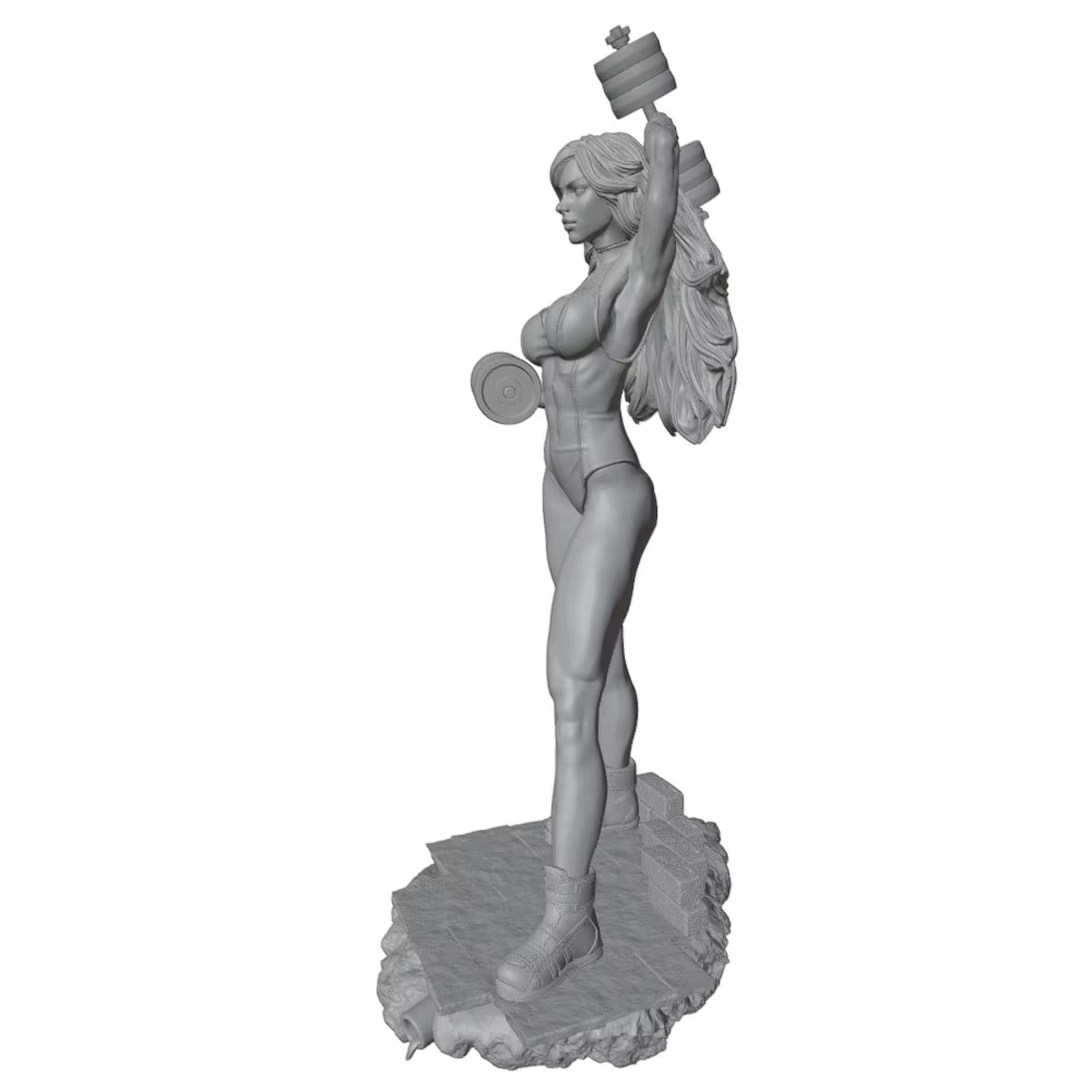 Figura de resina gris DIY sin montar, modelo para coleccionismo