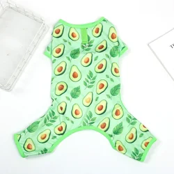 Pijama mono malla verano para perros pequeños: Dachshund y York