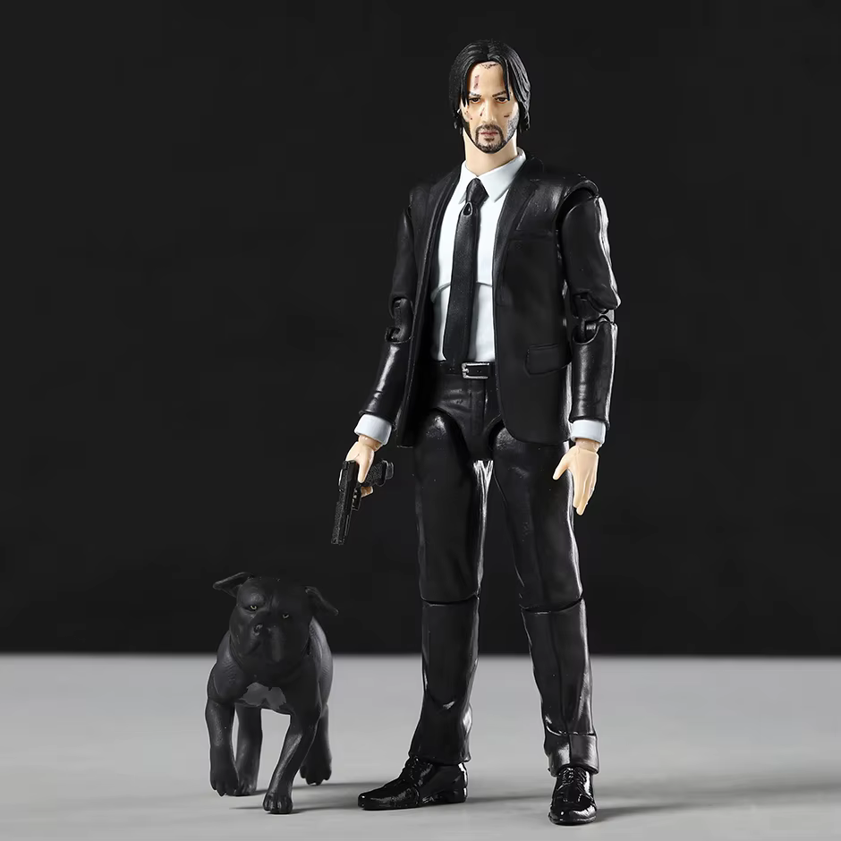 Figura articulada John Wick Mafex 085 – Coleccionismo premium - imagen 2