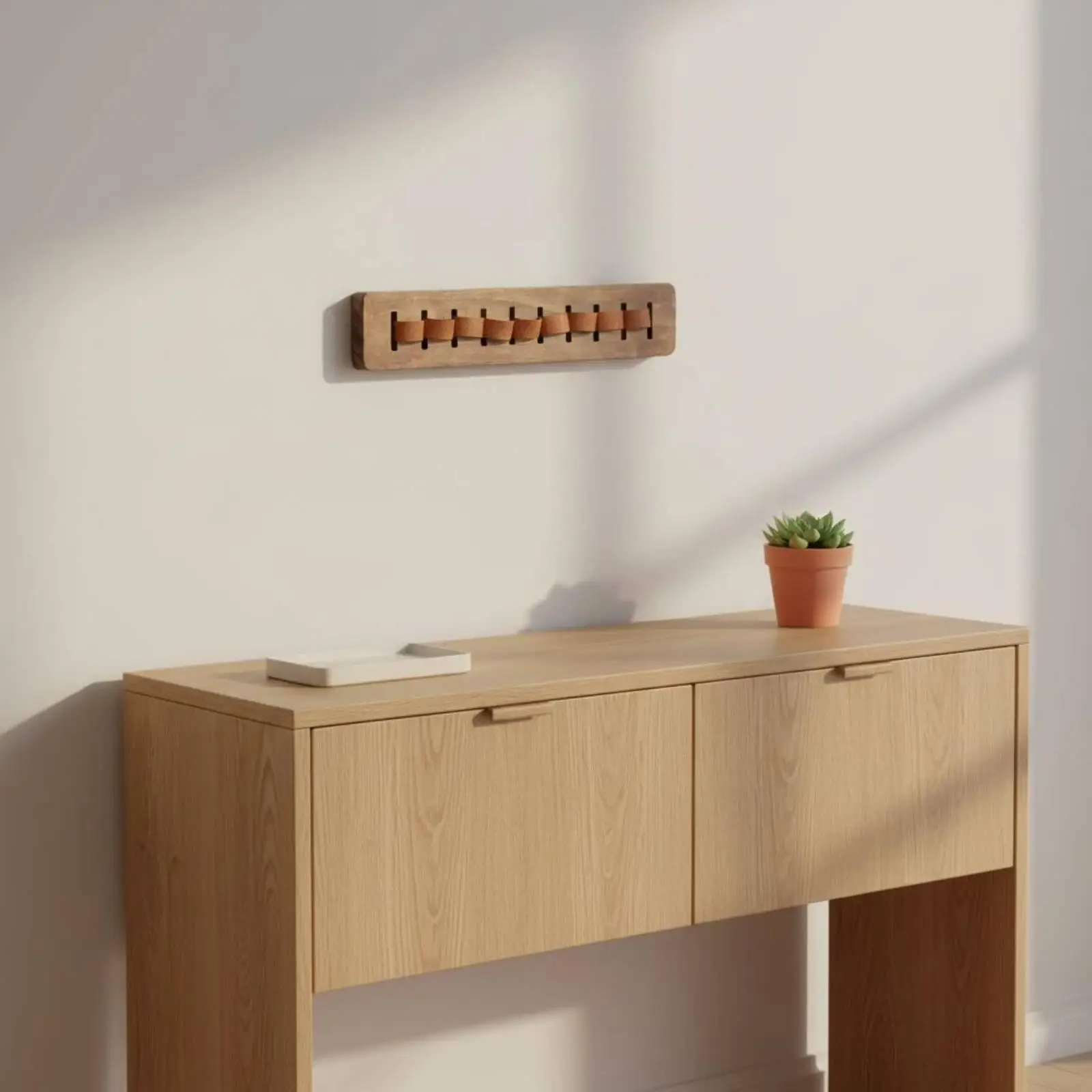 Soporte de Pared para Gafas de Madera – Organizador para el Hogar - imagen 5