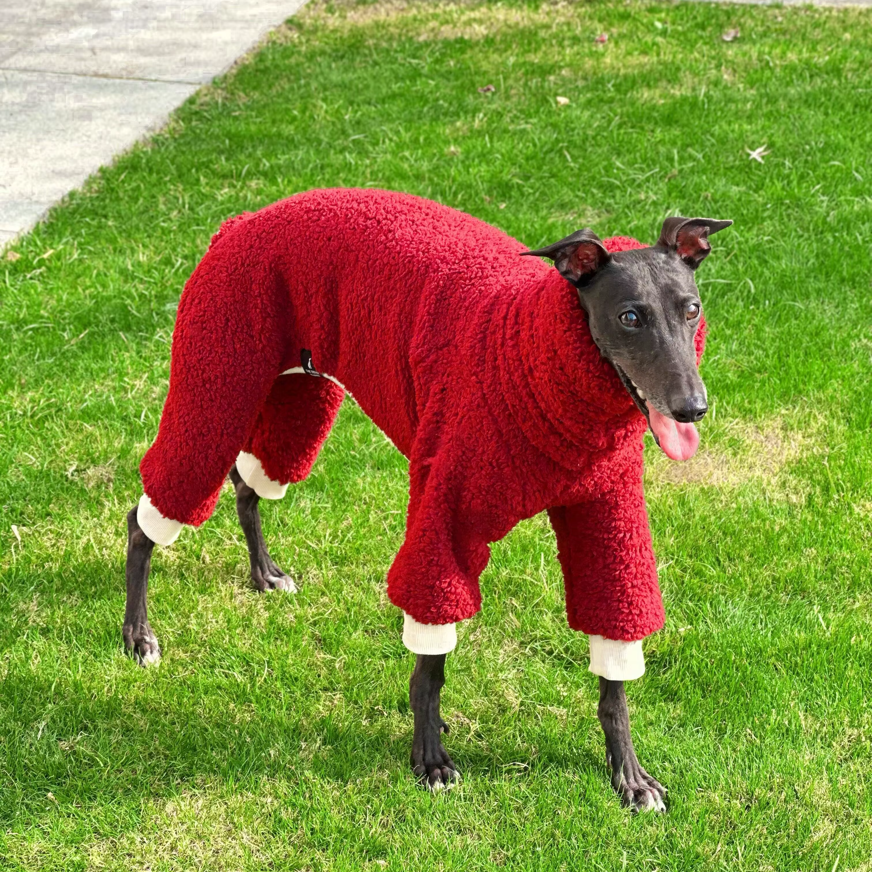 Sudadera de forro polar con 4 patas para galgos y whippets - imagen 2