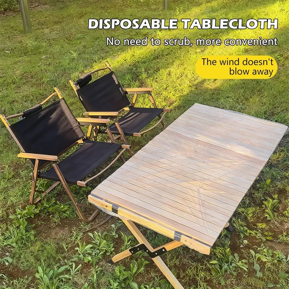 Mantel desechable impermeable con borde elástico para mesa - imagen 4