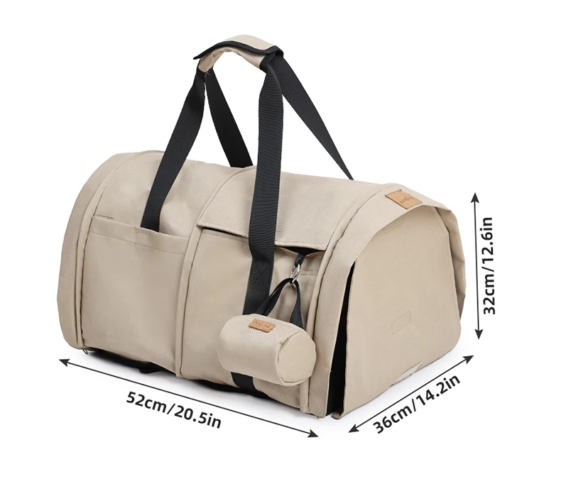Bolsa para colocar en el asiento del coche