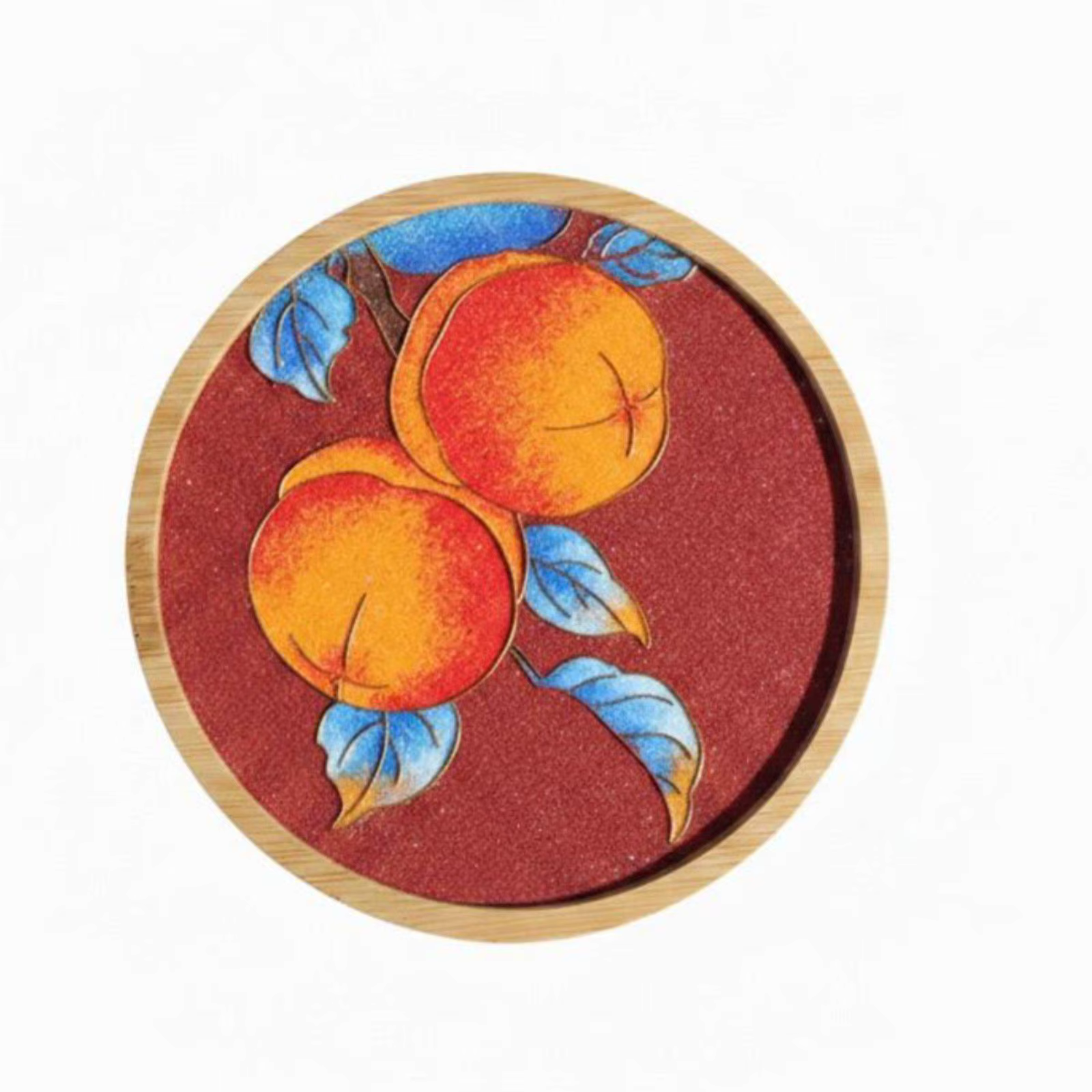 Kit de manualidades con arena para posavasos – Arte creativo Cloisonné - imagen 2