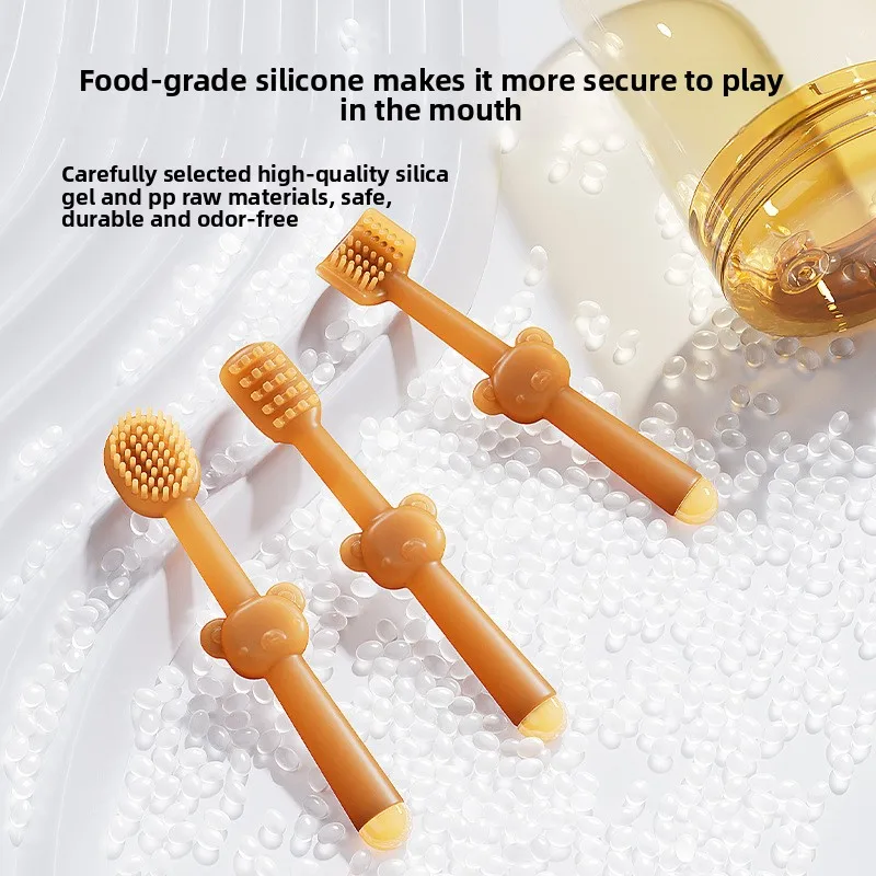 Set 3 Cepillos Dental Mascota con Gel – Limpia Sarro y Aliento Perros y Gatos - imagen 2